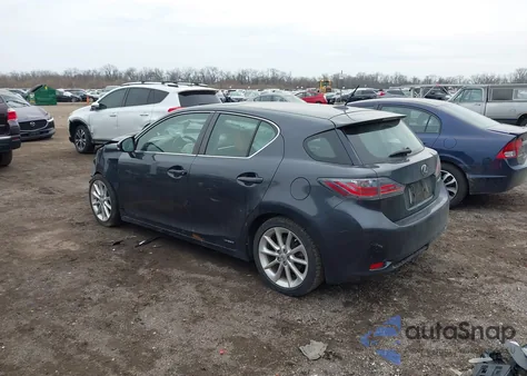 2011 Lexus Ct 200H Premium from USA, damaged, VIN JTHKD5BH9B2033131